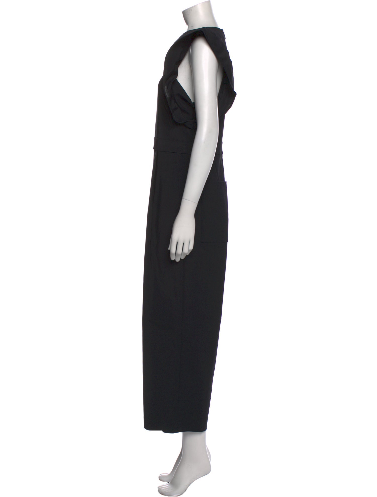 Tibi V-Neck Jumpsuit