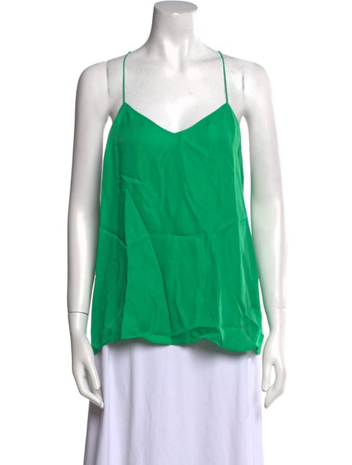Tibi V-Neck Sleeveless Top