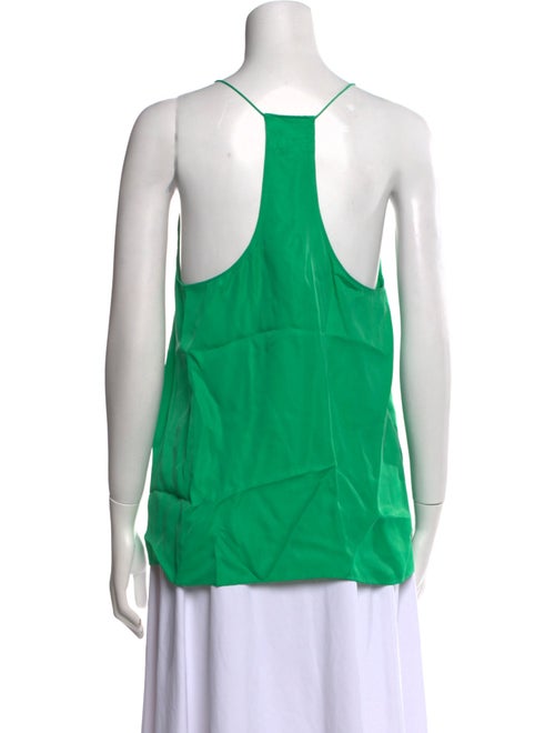 Tibi V-Neck Sleeveless Top