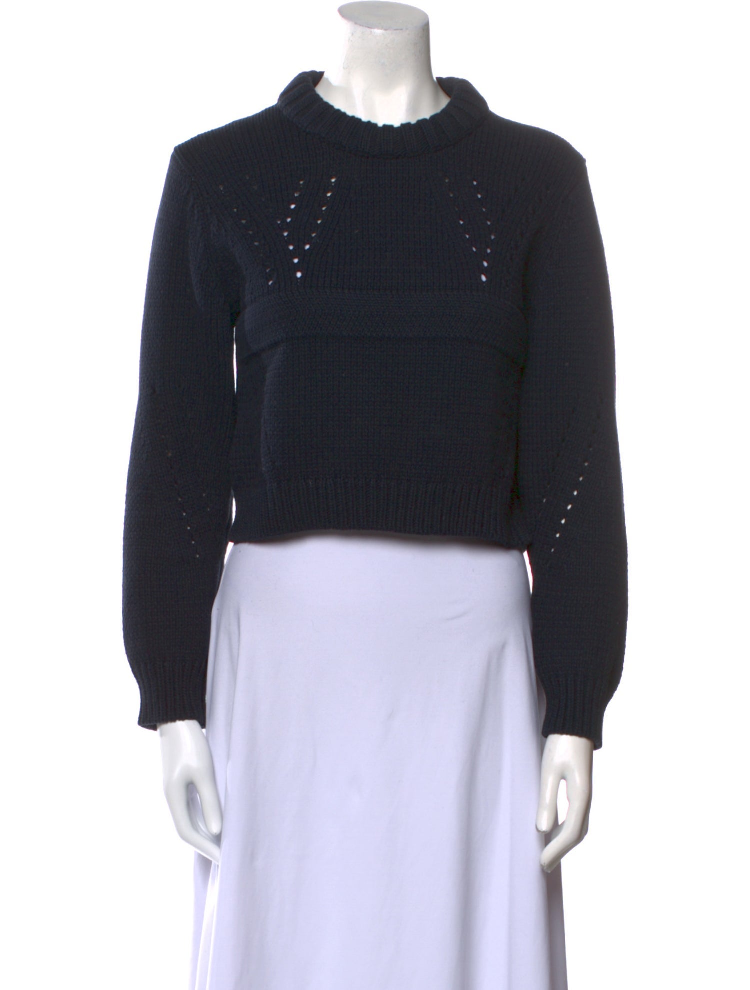 Tibi Crew Neck Sweater