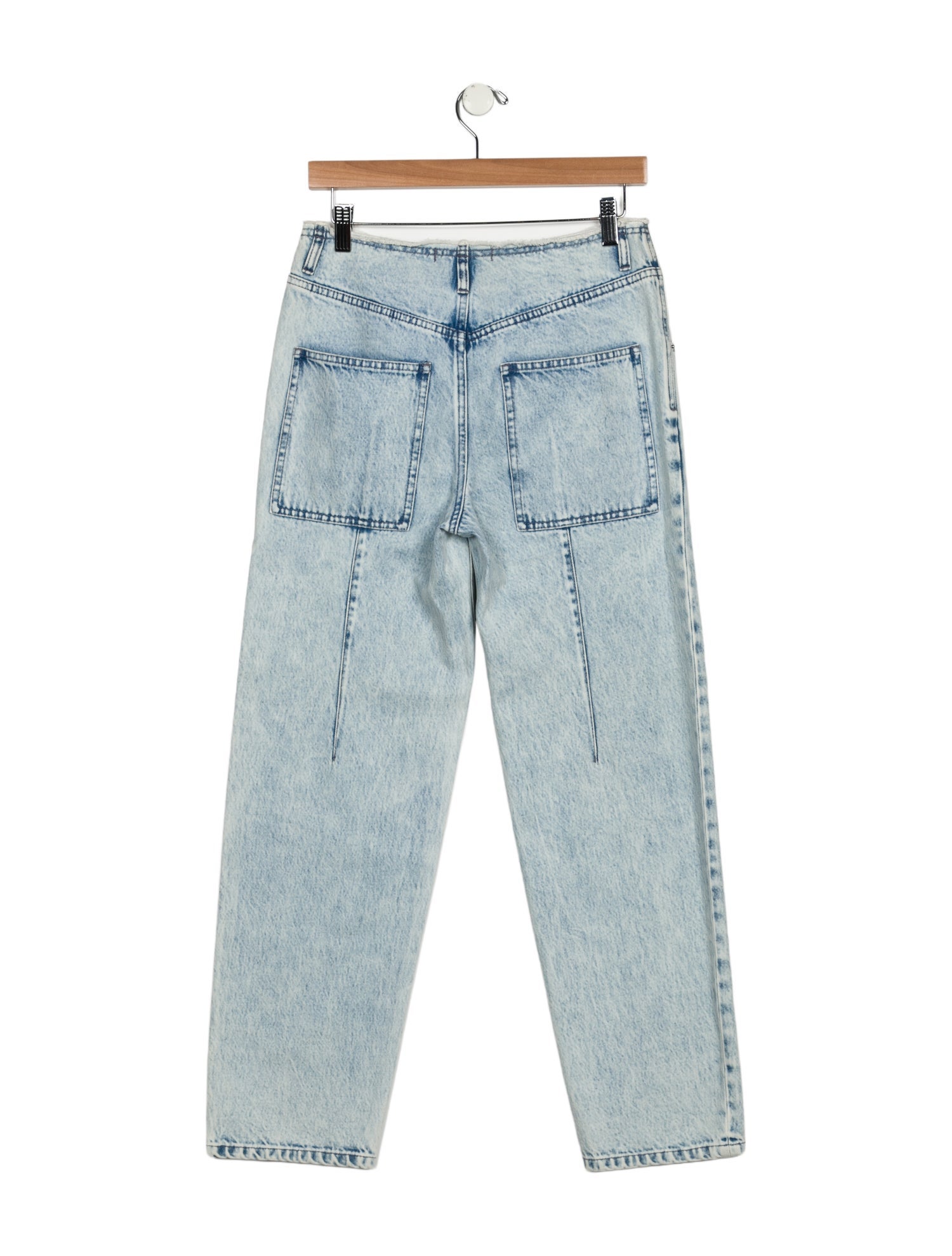 Tibi Mid-Rise Straight Leg Jeans w/ Tags