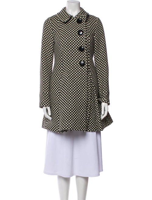 Tibi Wool Printed Coat