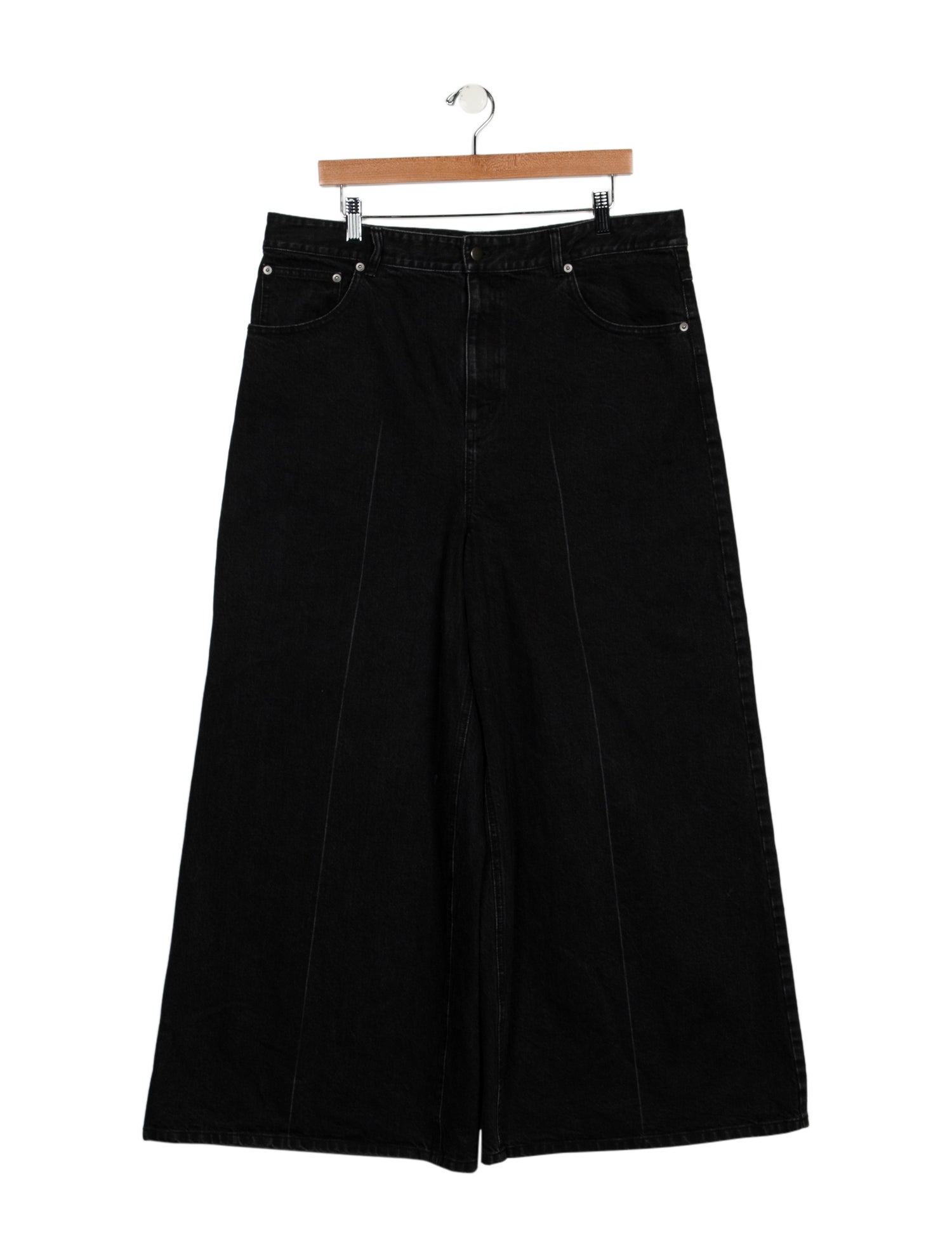 Tibi High-Rise Wide Leg Jeans