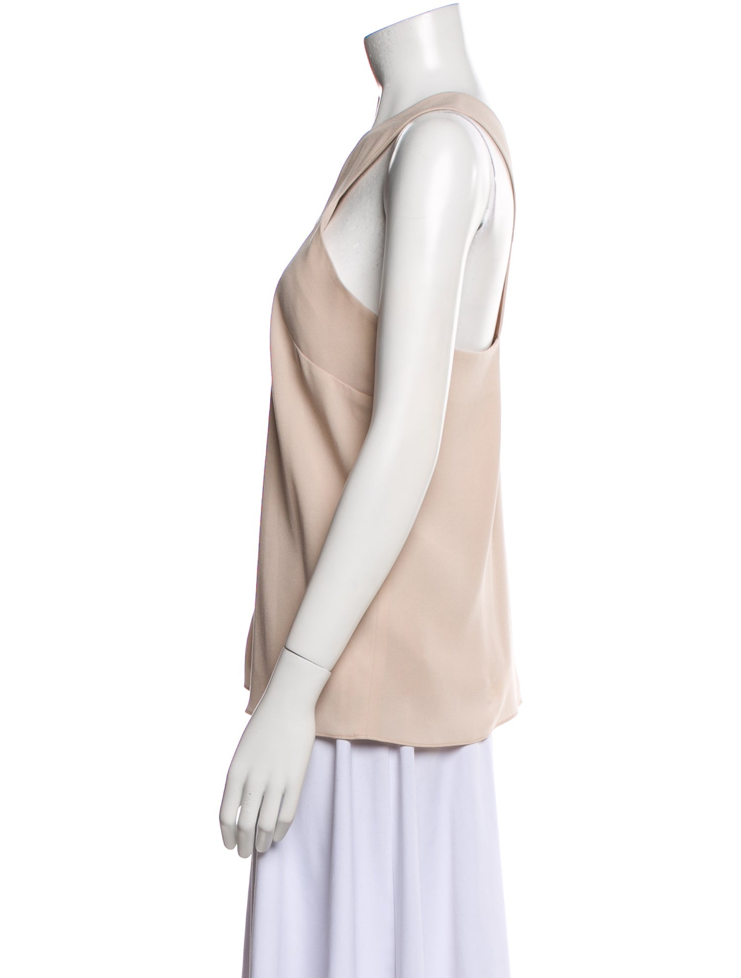 Tibi V-Neck Sleeveless Top
