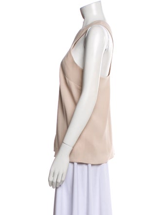 Tibi V-Neck Sleeveless Top