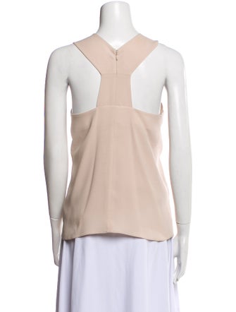 Tibi V-Neck Sleeveless Top