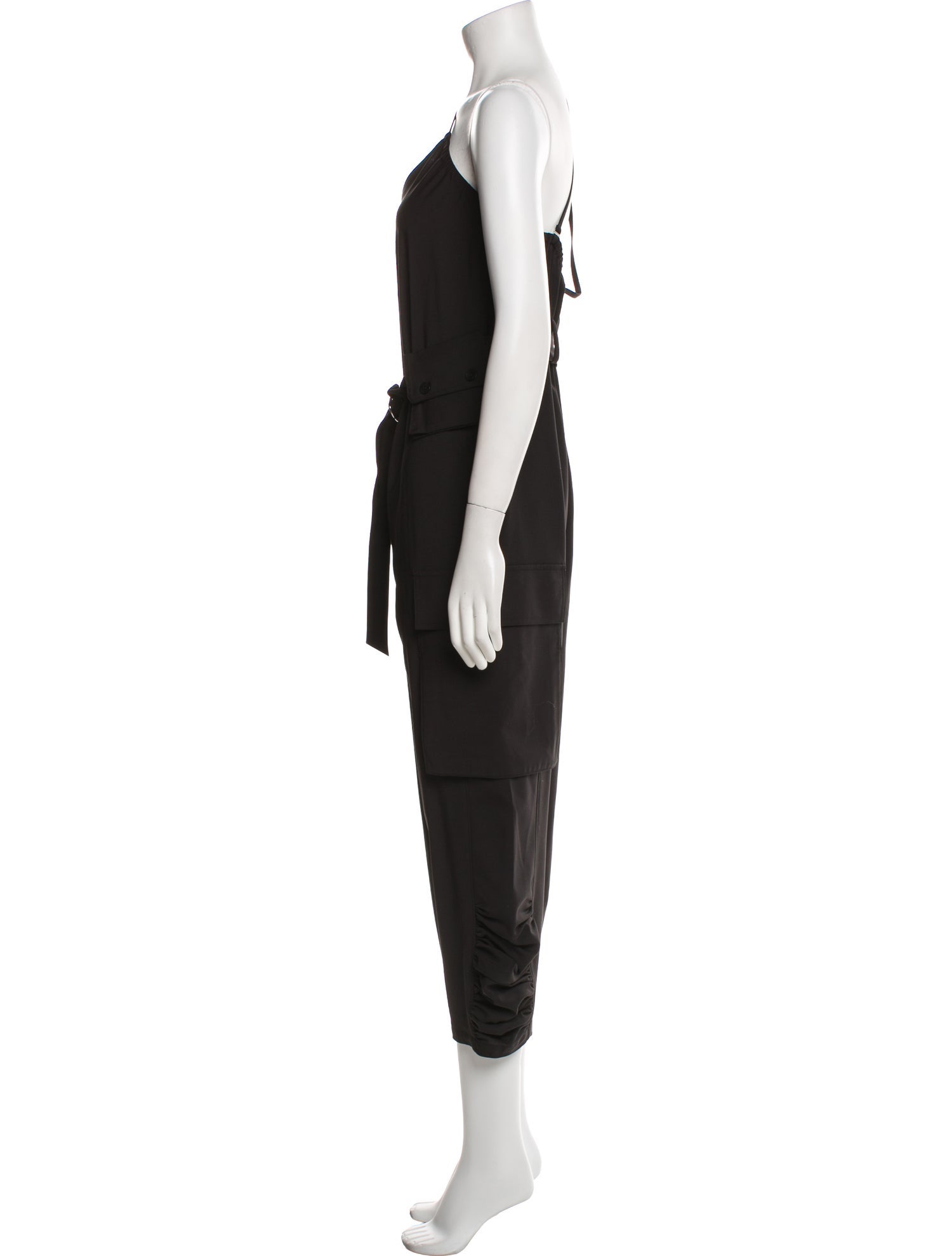 Tibi Plunge Neckline Jumpsuit