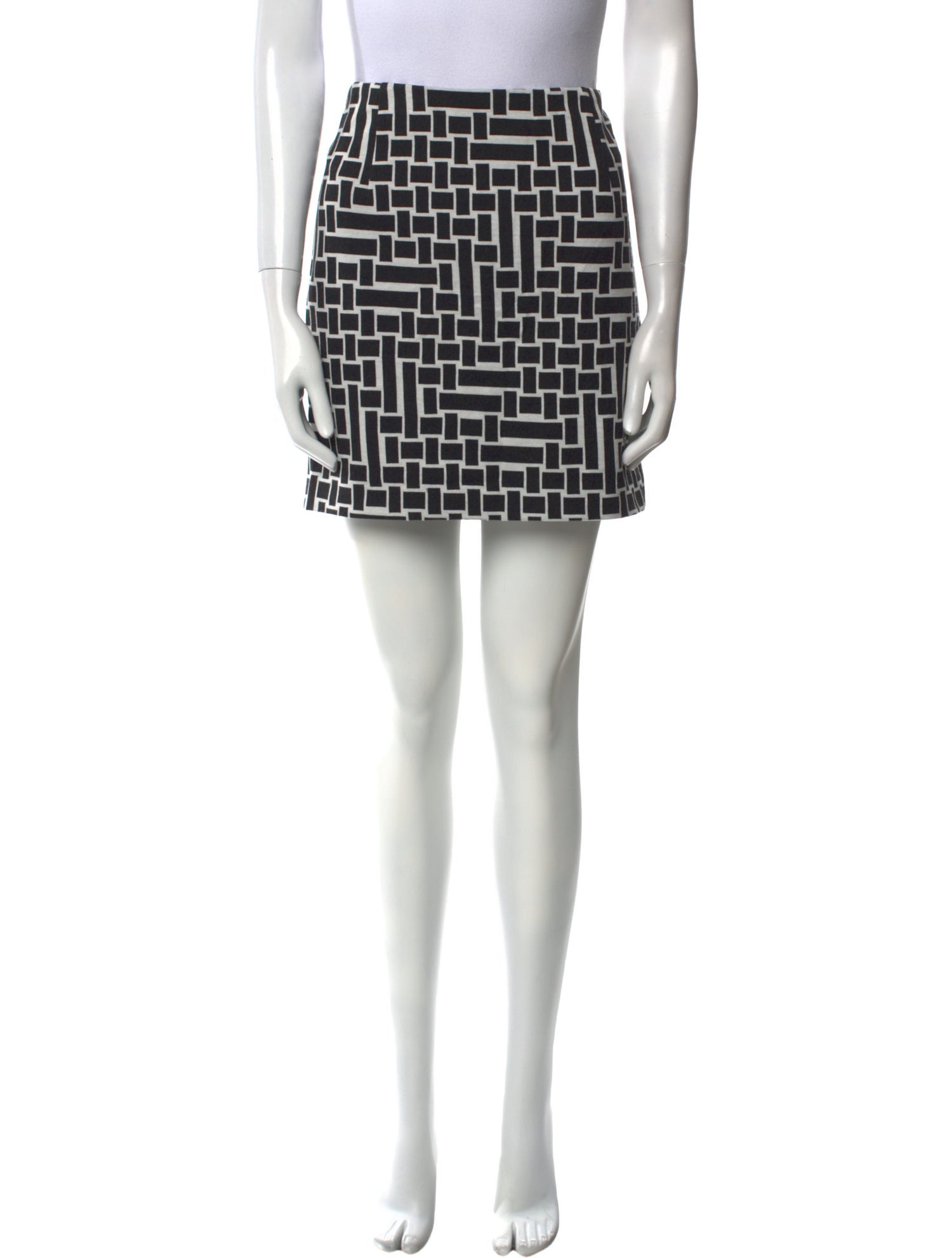 Tibi Printed Mini Skirt