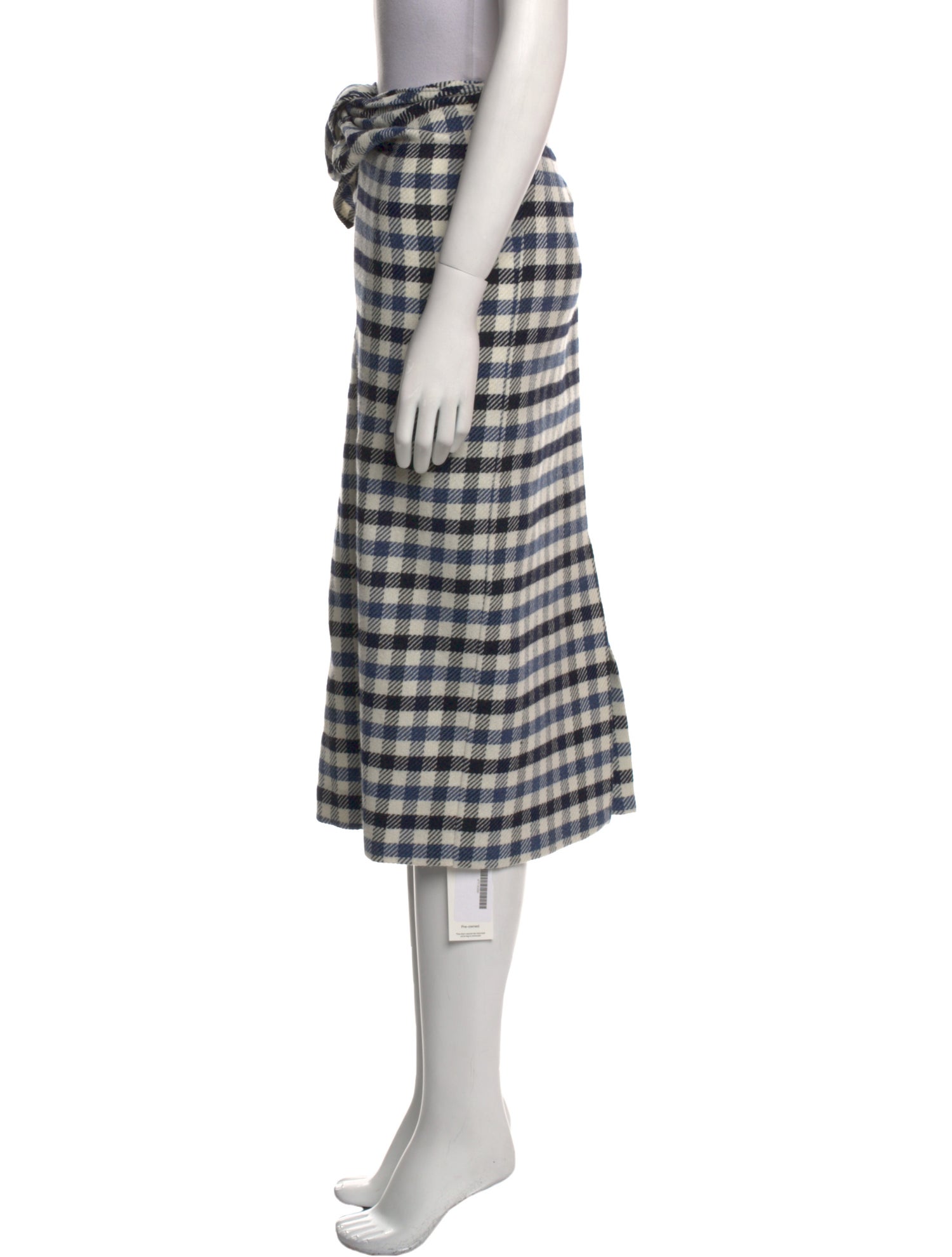 Tibi Wool Midi Length Skirt