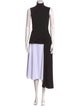 Tibi Mock Neck Sleeveless Tunic