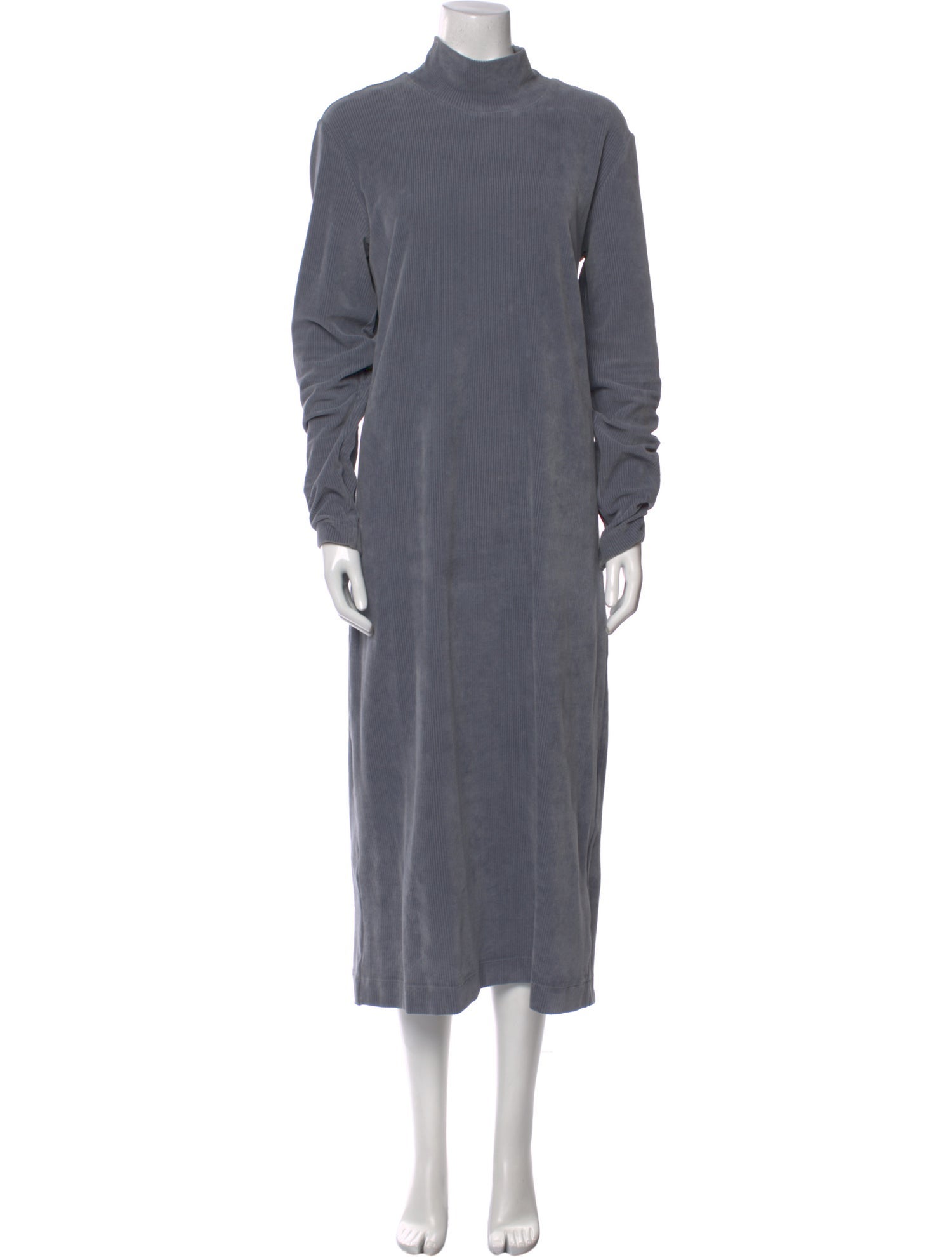 Tibi Turtleneck Long Dress