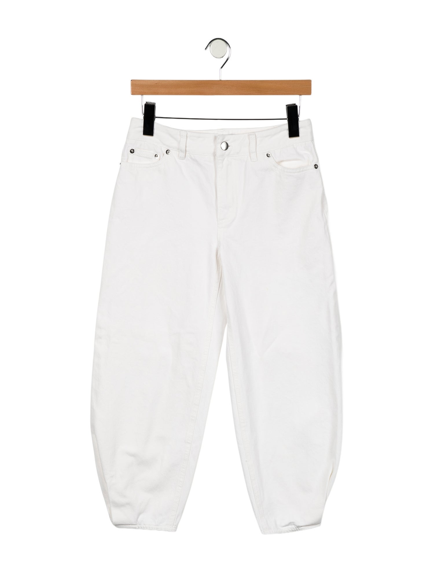 Tibi Mid-Rise Skinny Leg Jeans