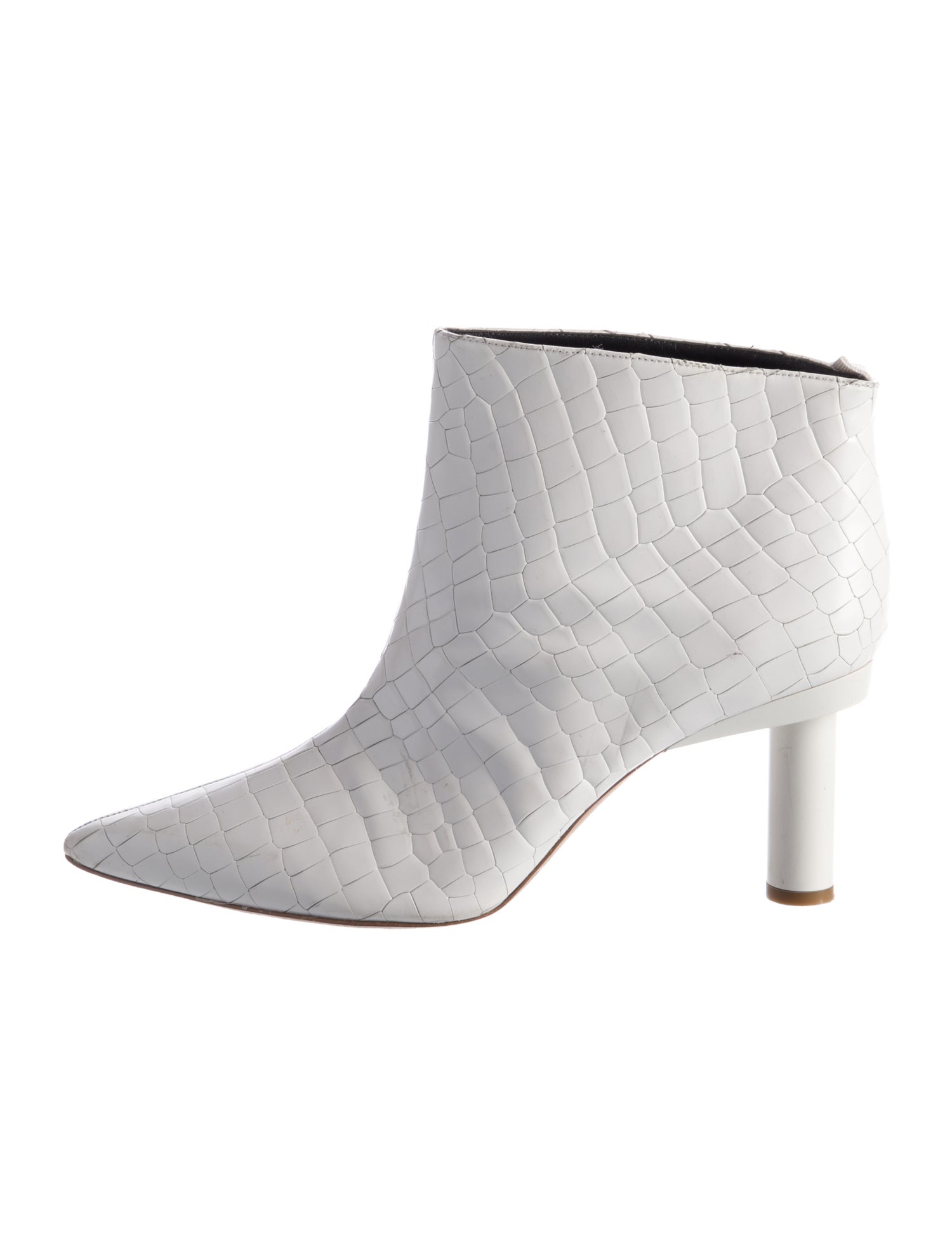 Tibi Embossed Leather Boots