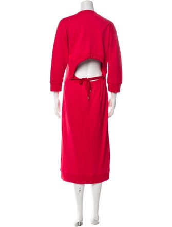 Tibi Nylon Midi Length Dress