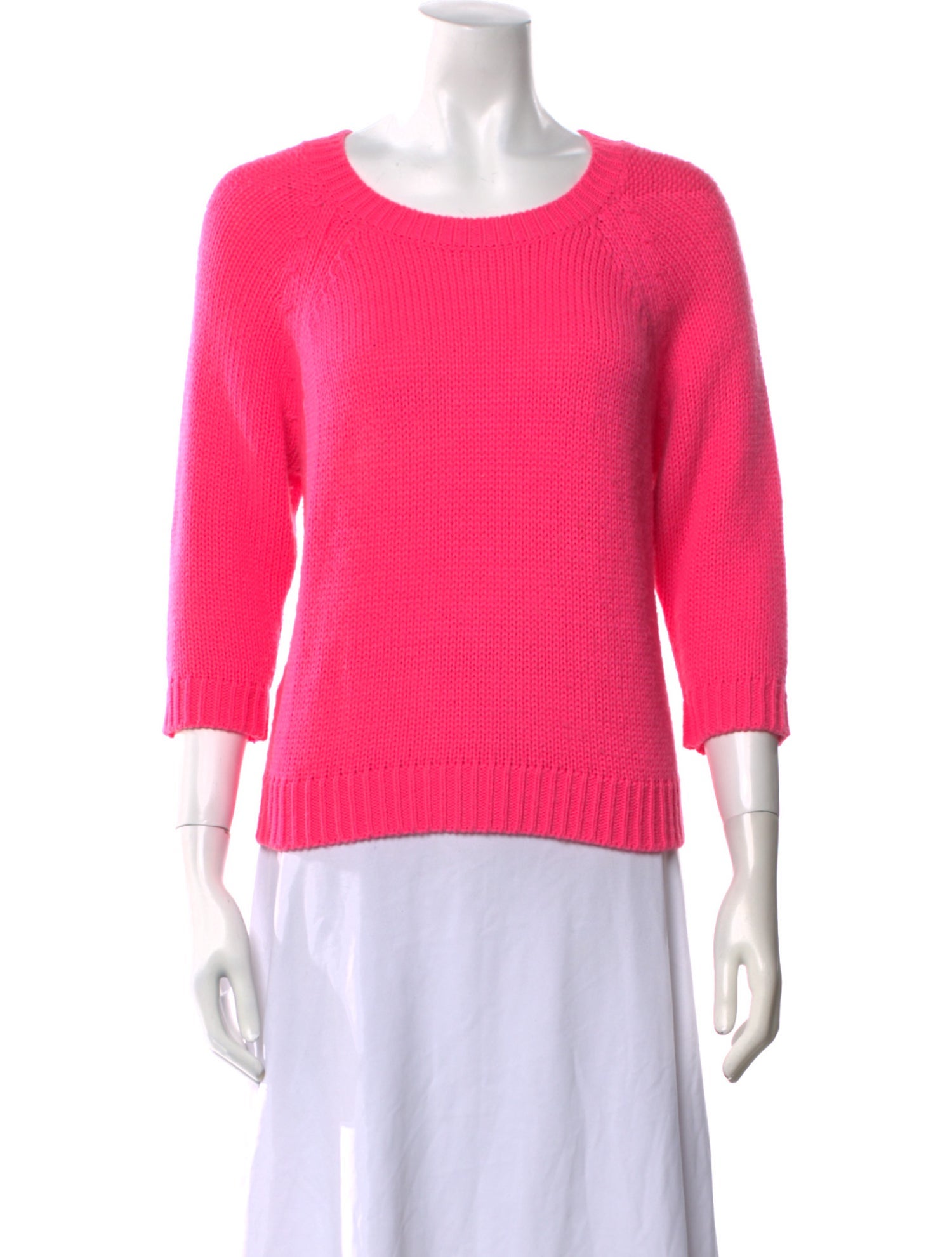 Tibi Scoop Neck Sweater