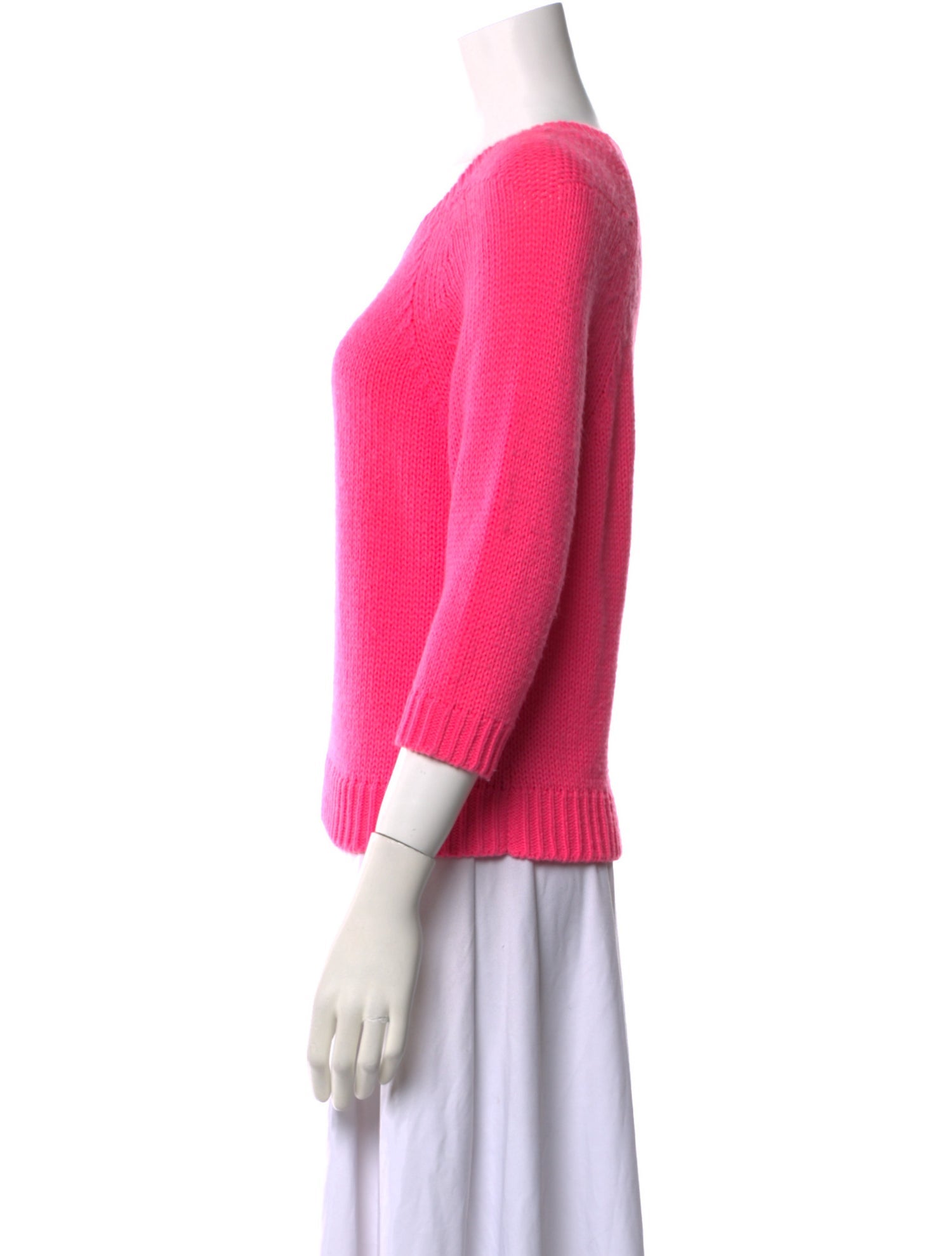 Tibi Scoop Neck Sweater