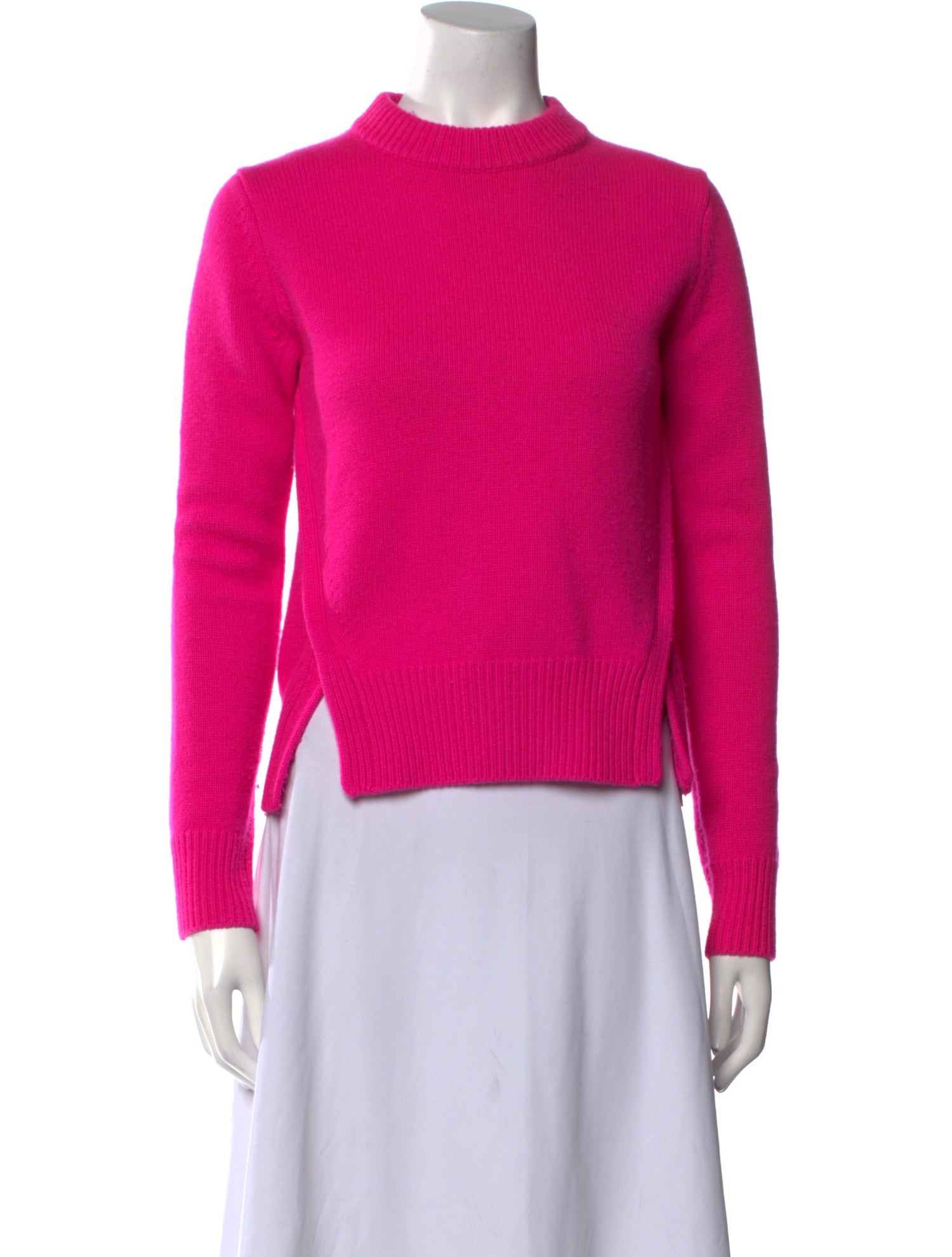 Tibi Cashmere Crew Neck Sweater