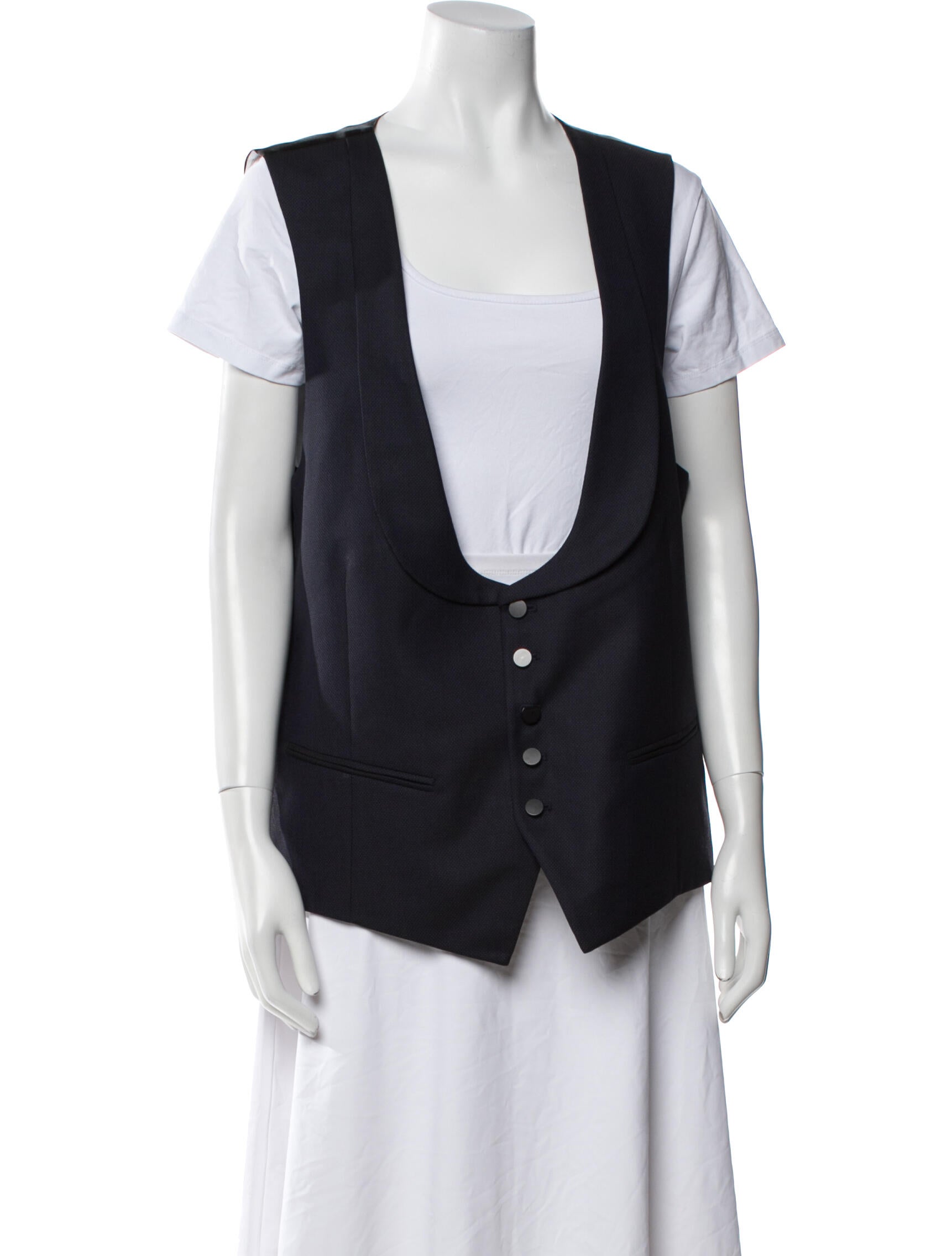 Tibi Wool Vest