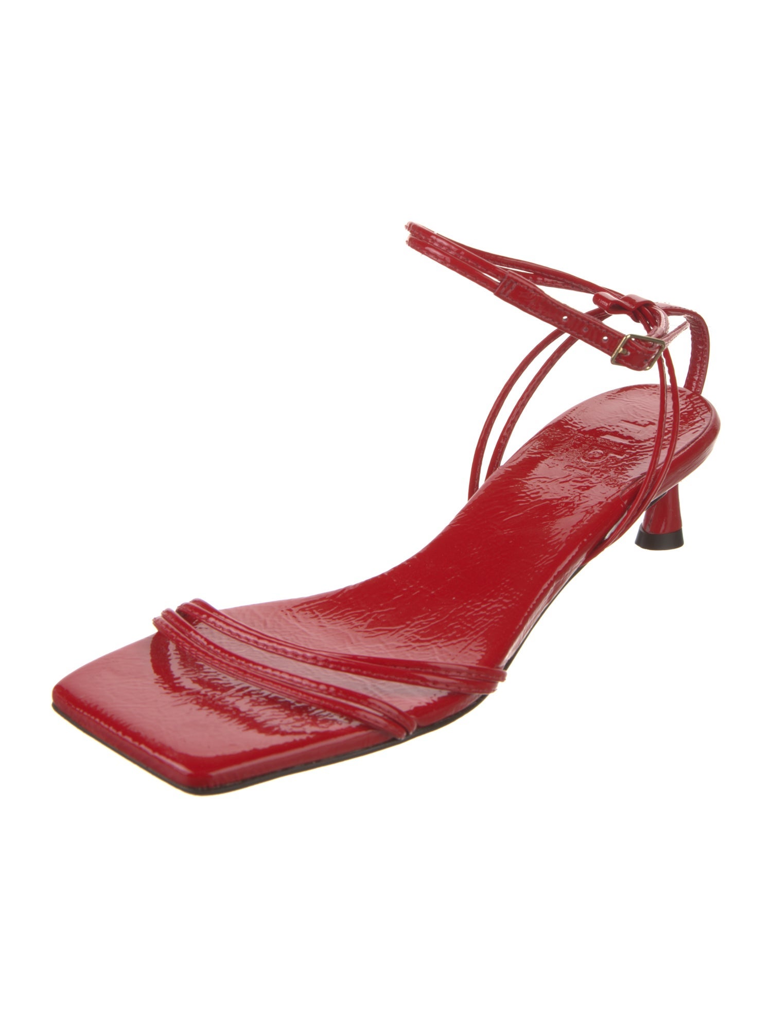 Tibi Patent Leather Sandals