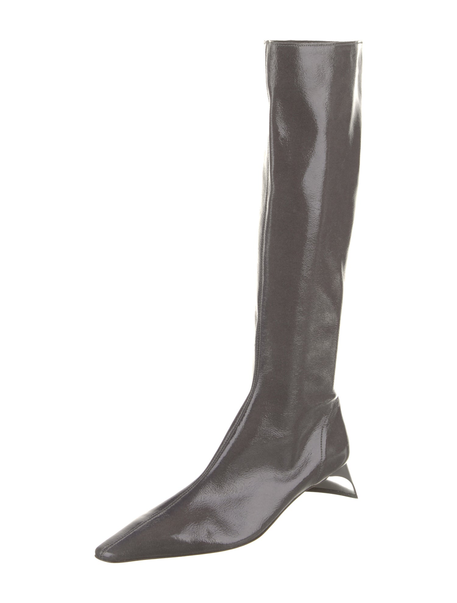 Tibi Patent Leather Boots