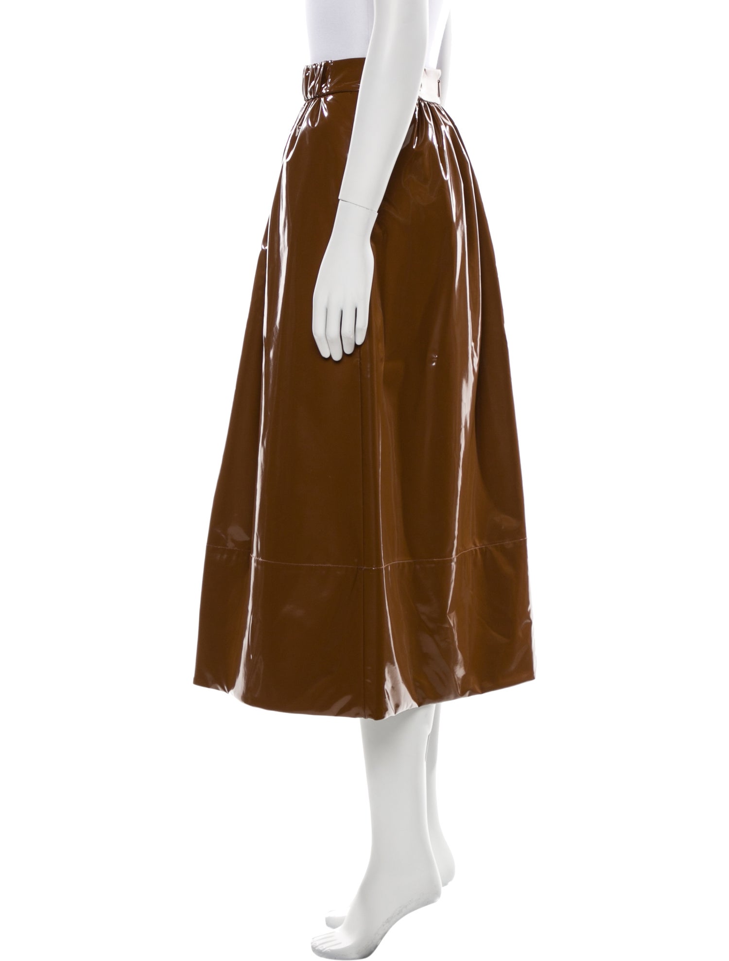 Tibi Midi Length Skirt