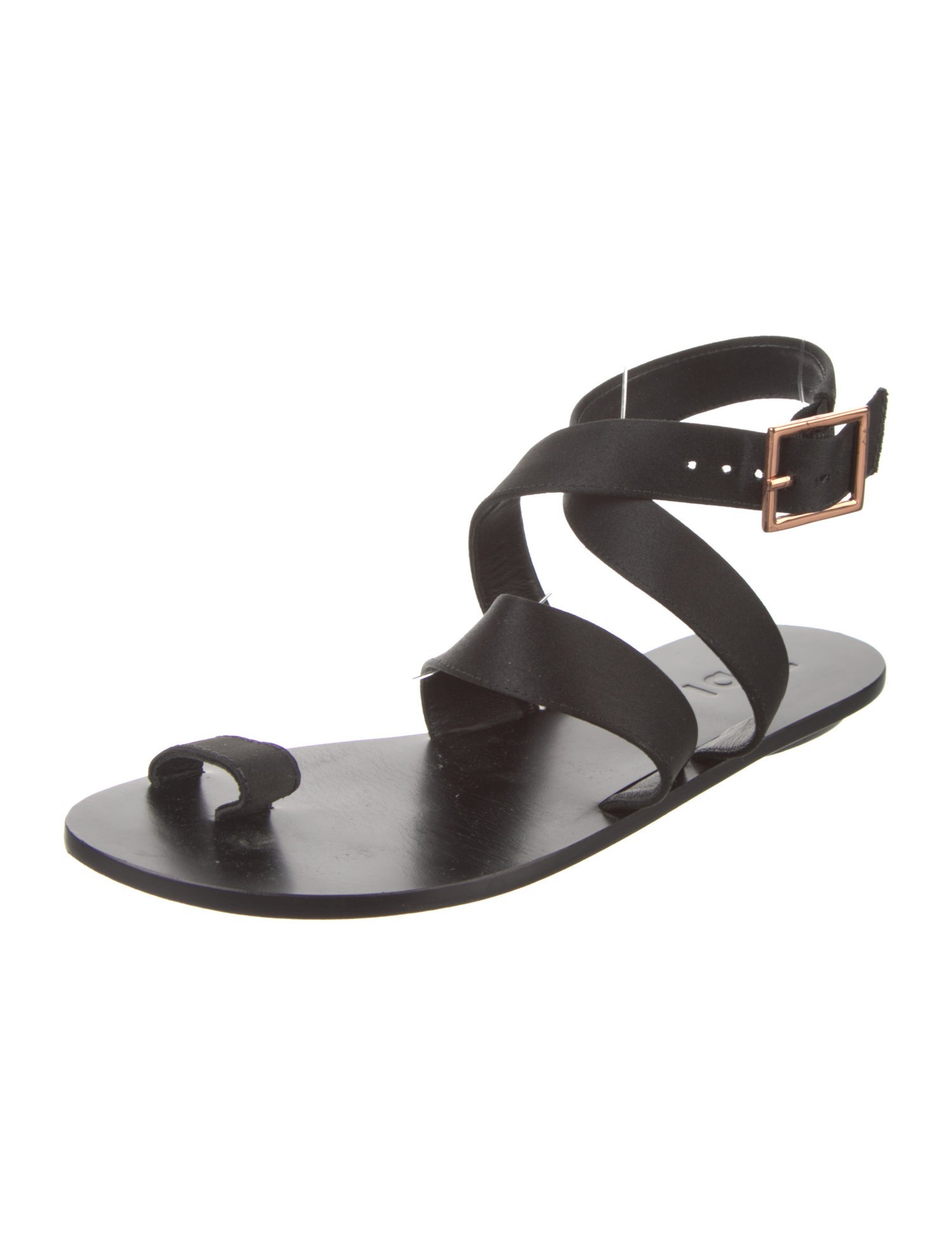 Tibi Satin Sandals