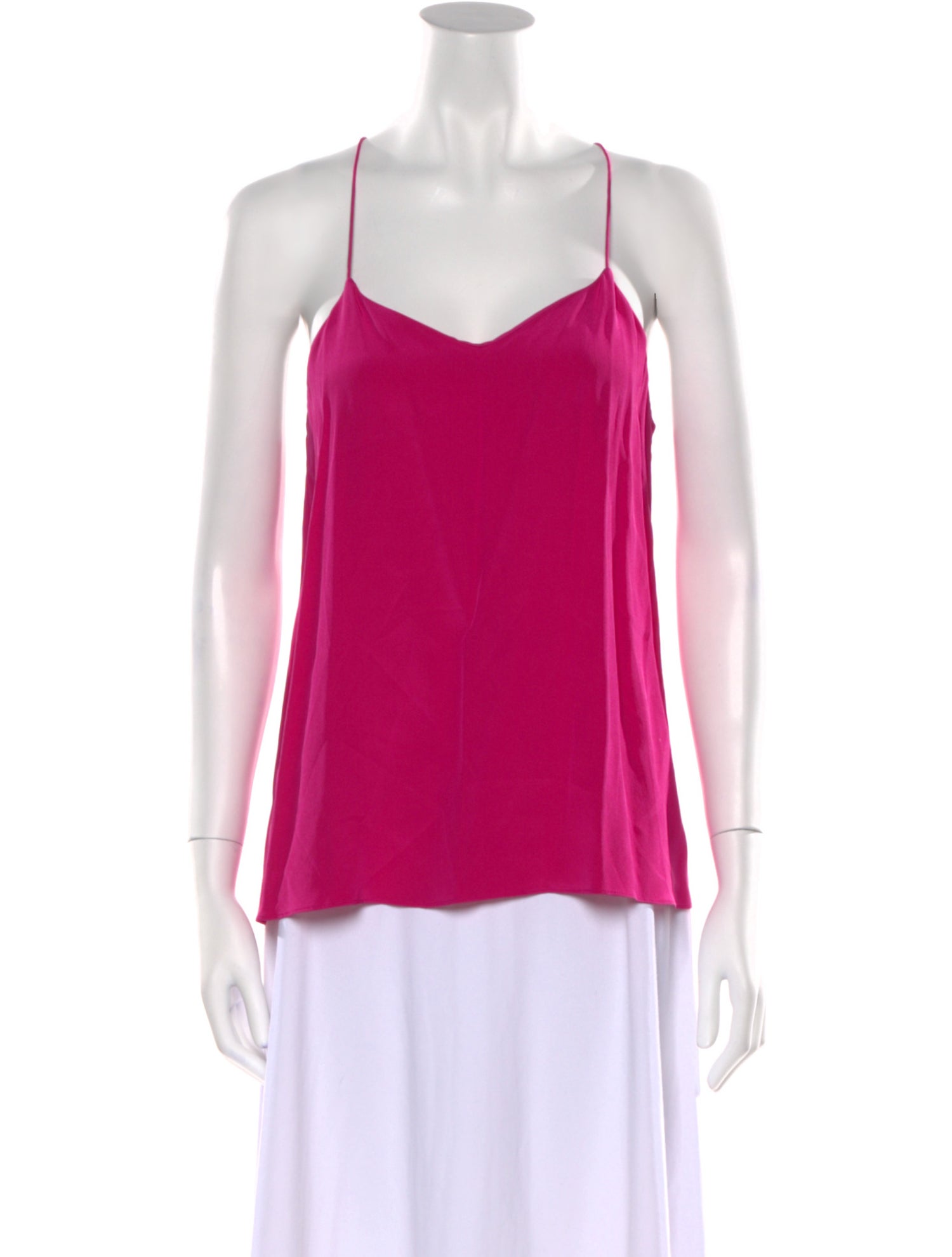 Tibi V-Neck Sleeveless Top