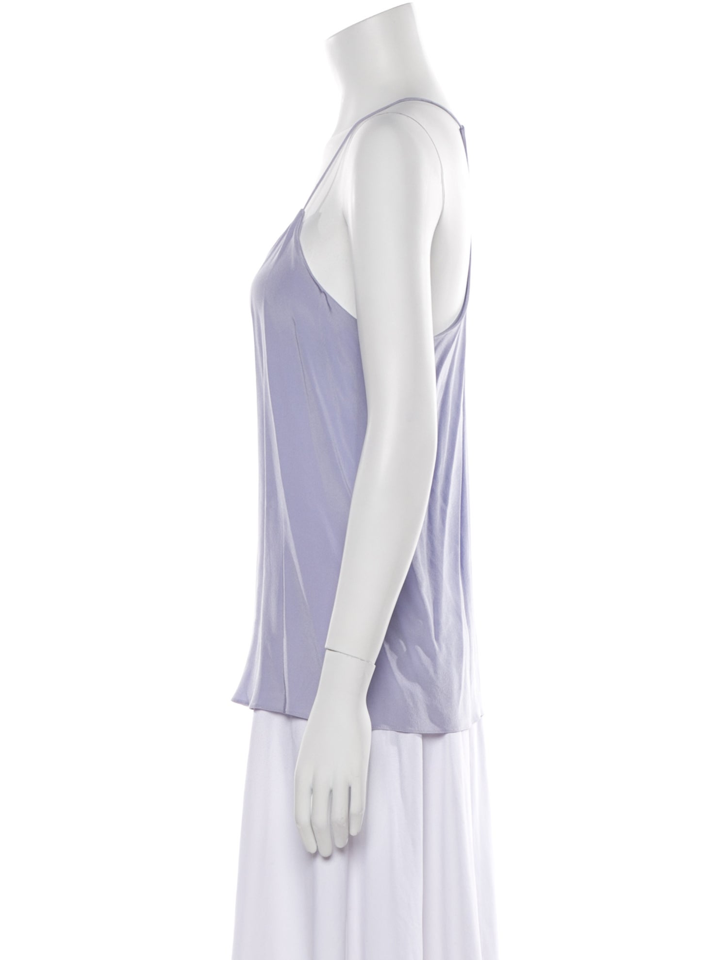 Tibi V-Neck Sleeveless Top