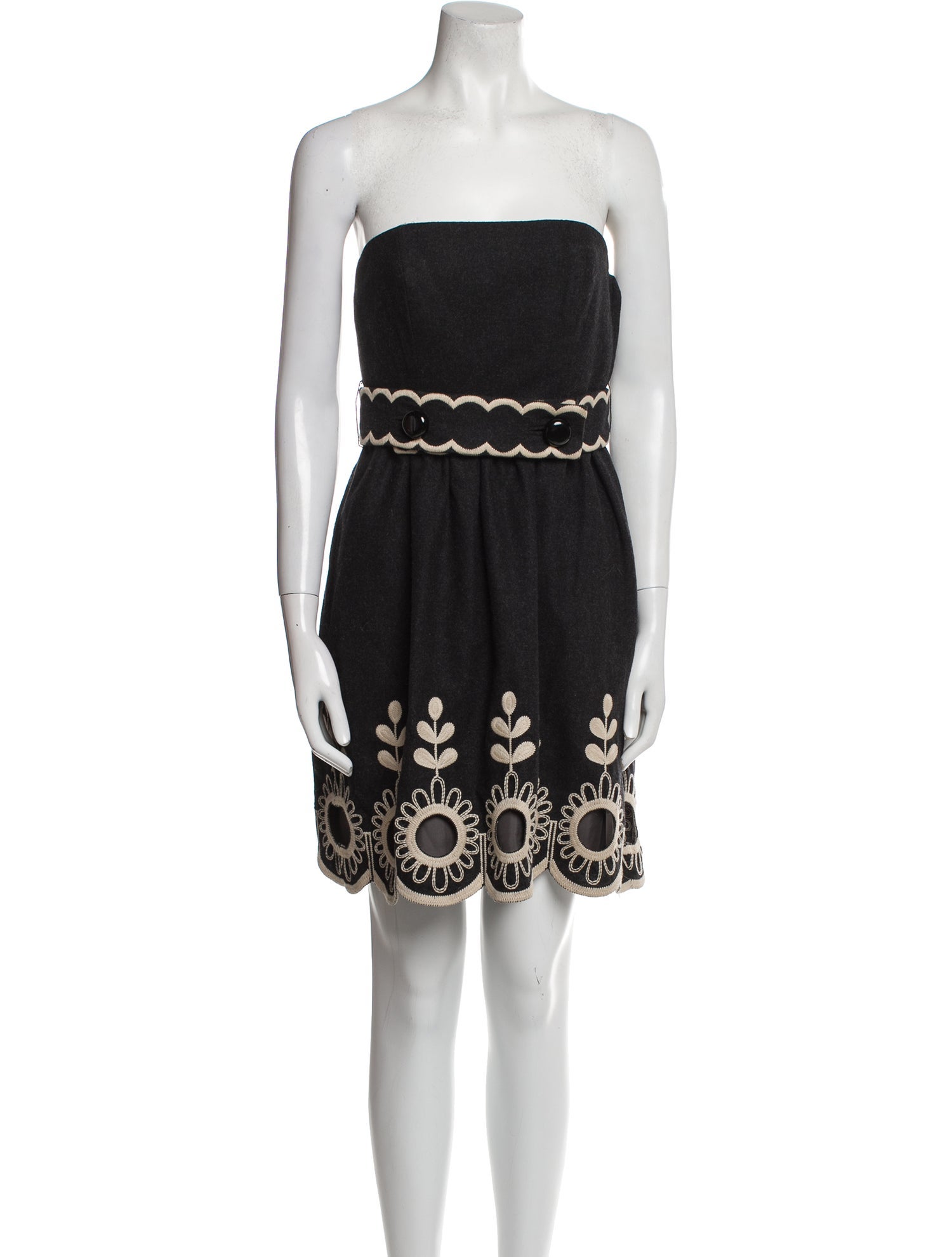 Tibi Wool Mini Dress