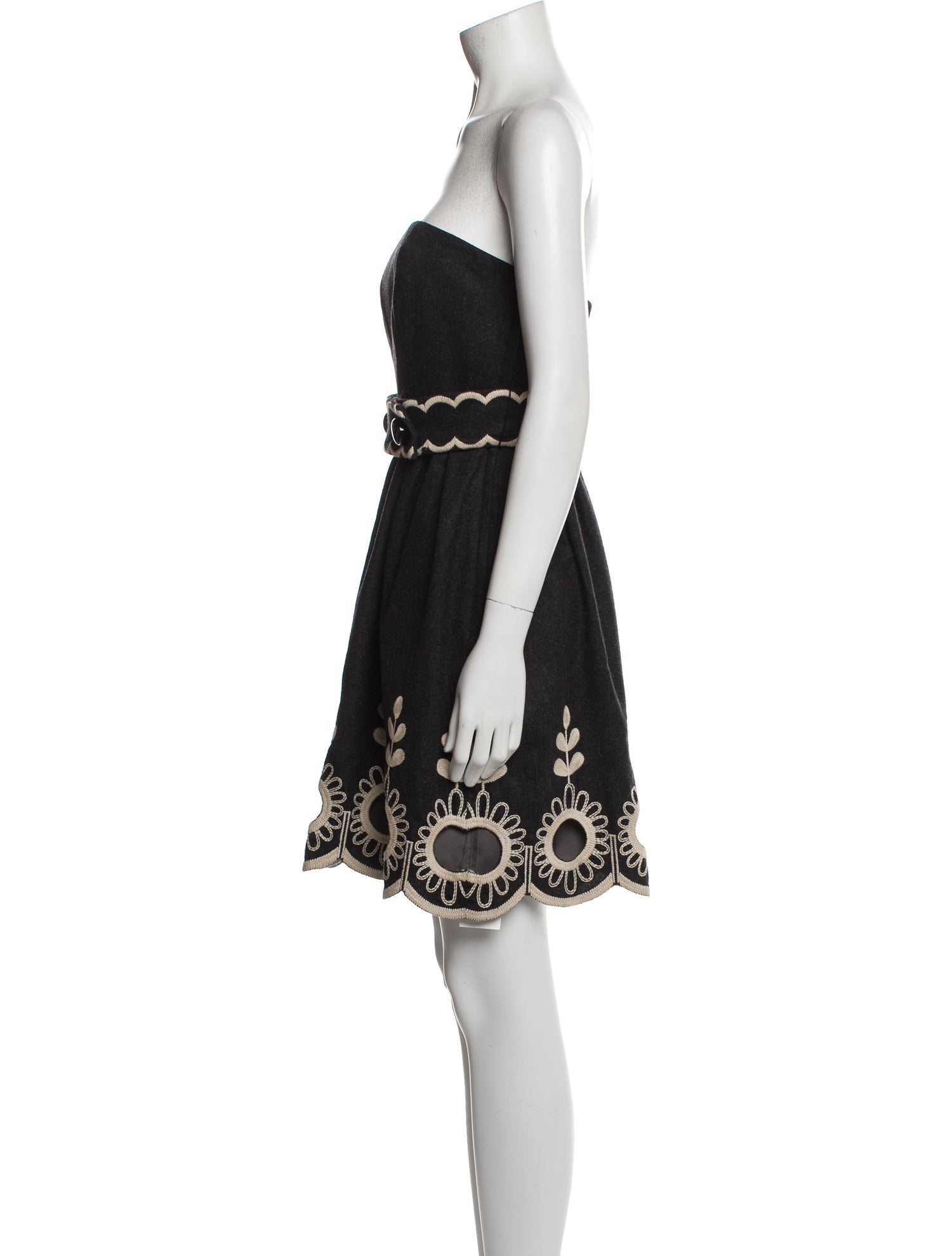 Tibi Wool Mini Dress