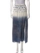 Tibi Printed Midi Length Skirt