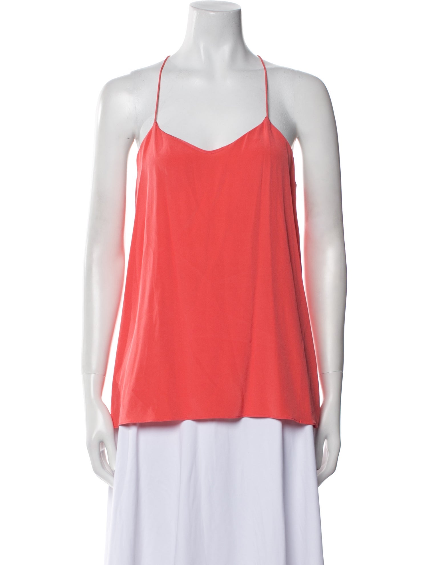 Tibi V-Neck Sleeveless Top