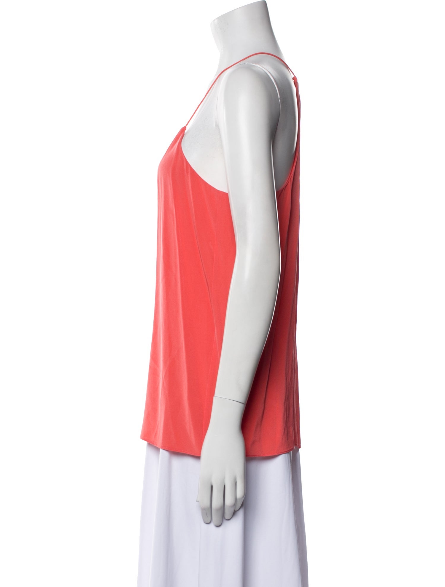 Tibi V-Neck Sleeveless Top