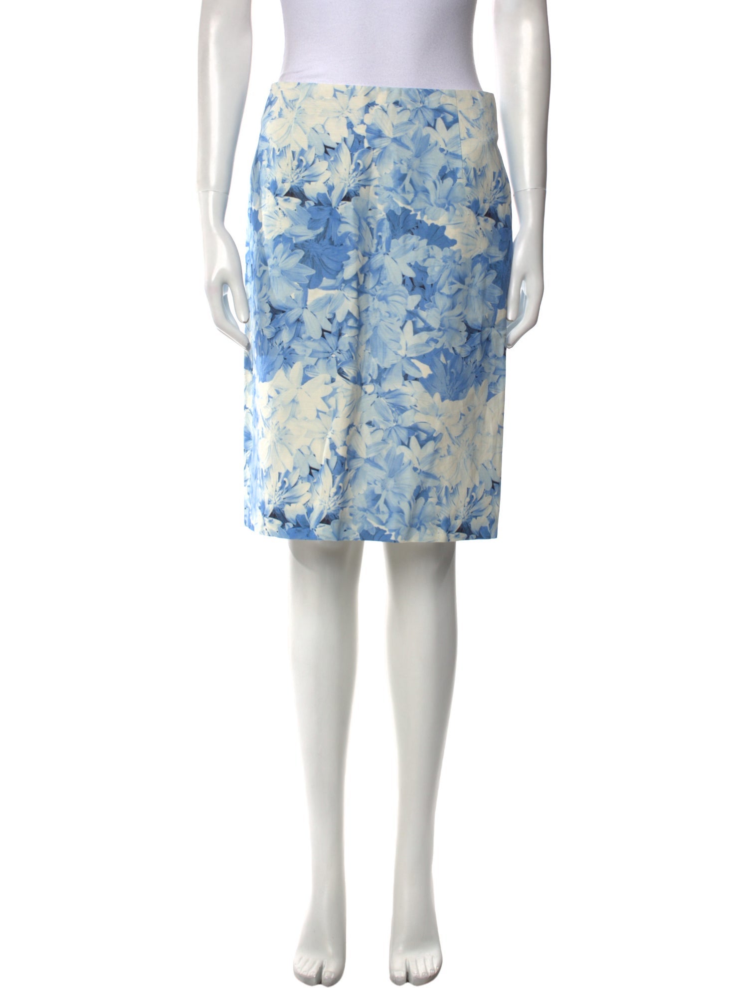 Tibi Silk Knee-Length Skirt