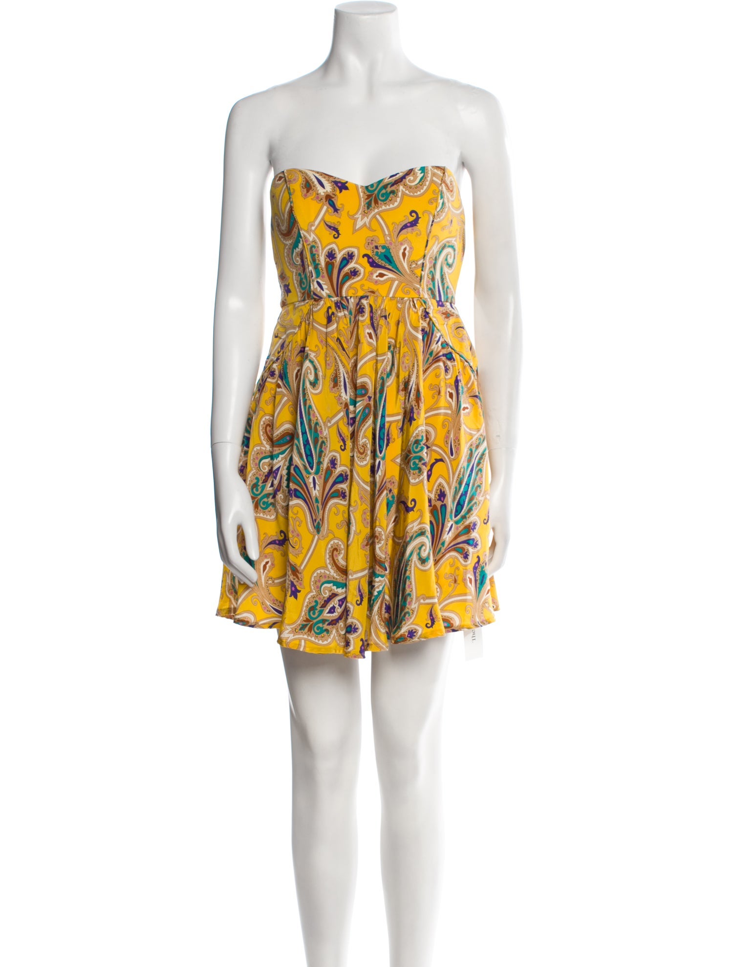 Tibi Silk Mini Dress