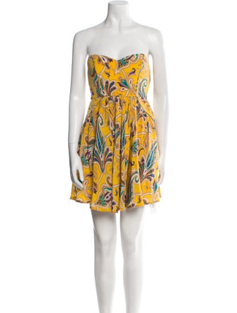 Tibi Silk Mini Dress