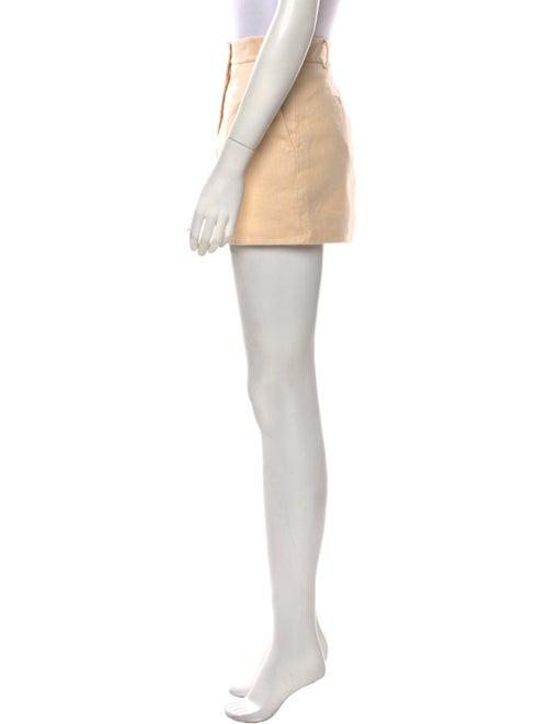 Tibi Linen Mini Skirt