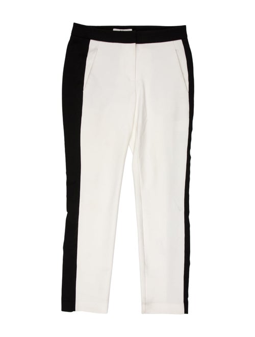 Tibi Colorblock Pattern Straight Leg Pants