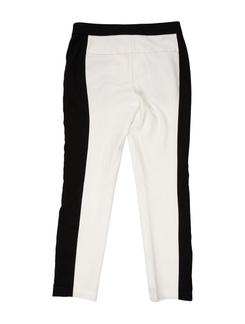 Tibi Colorblock Pattern Straight Leg Pants