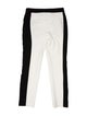 Tibi Colorblock Pattern Straight Leg Pants