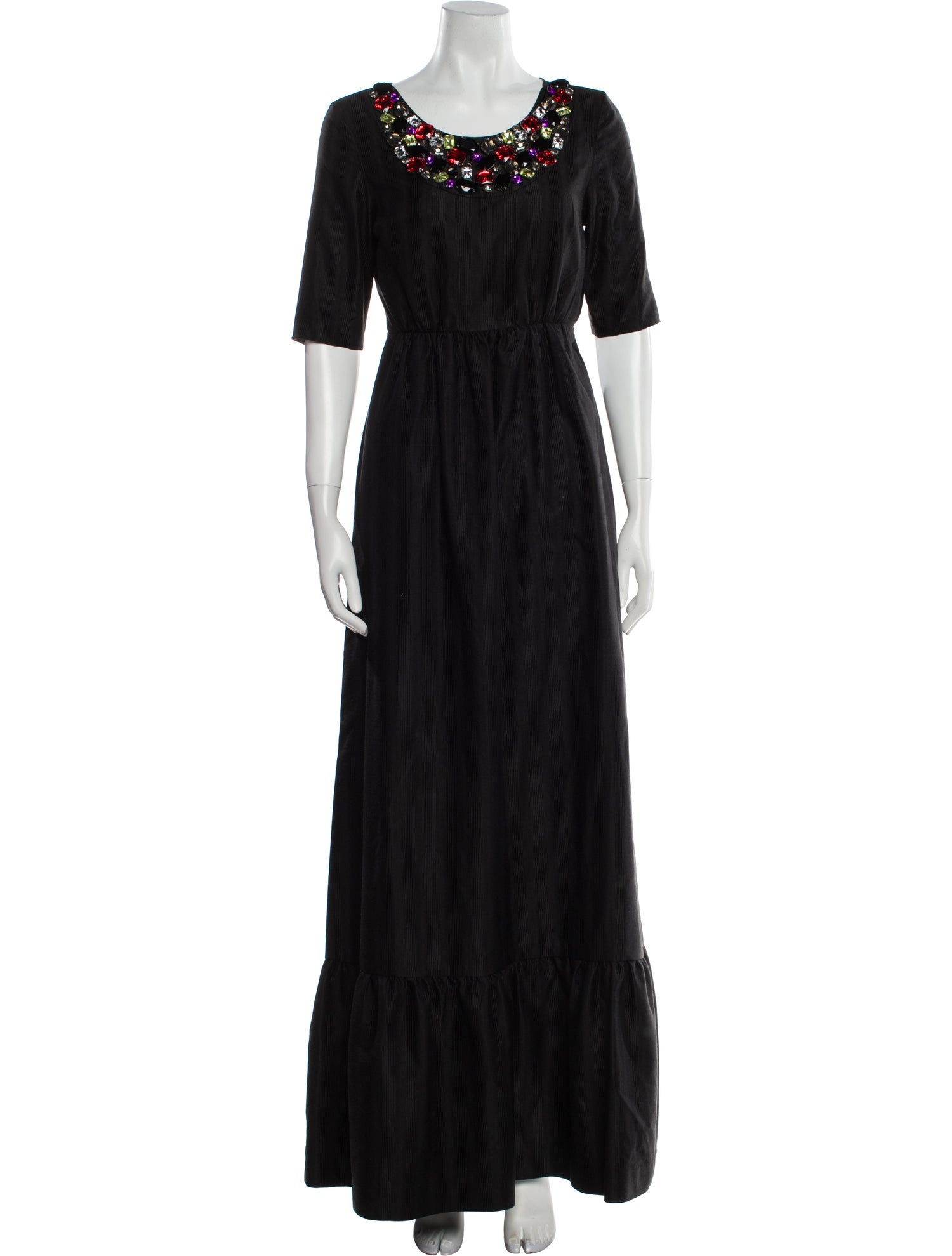 Tibi Silk Long Dress