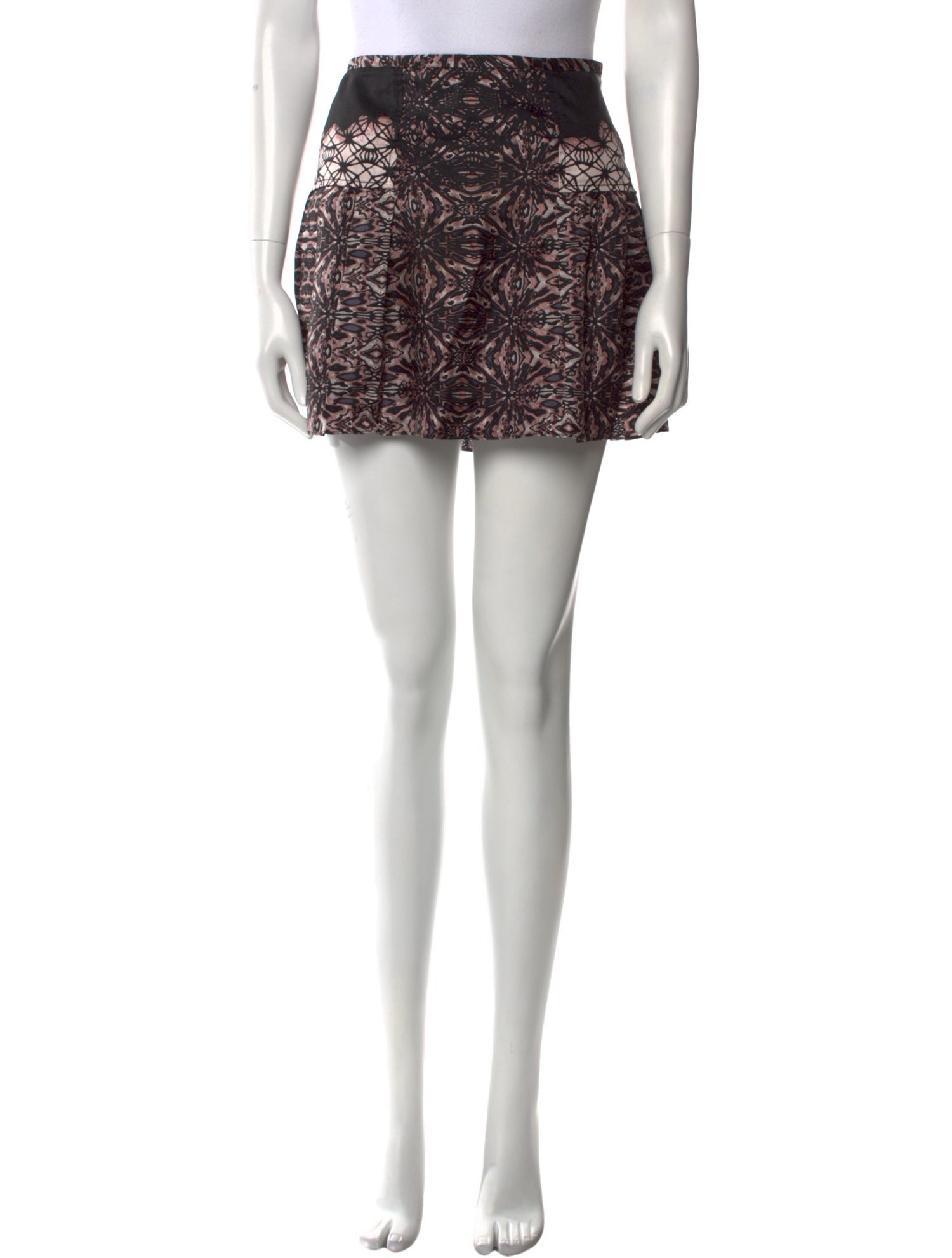 Tibi Silk Mini Skirt