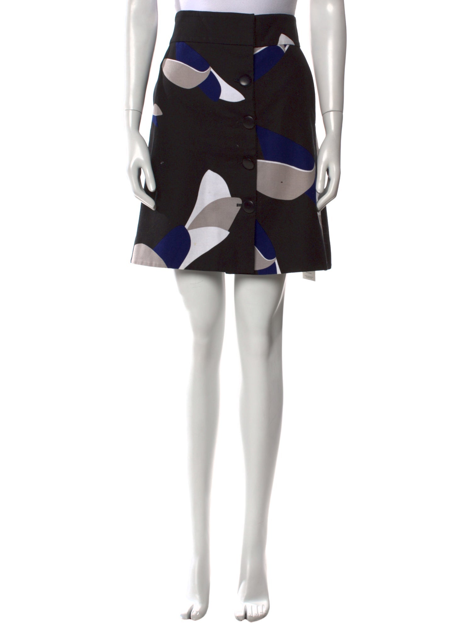 Tibi Printed Knee-Length Skirt