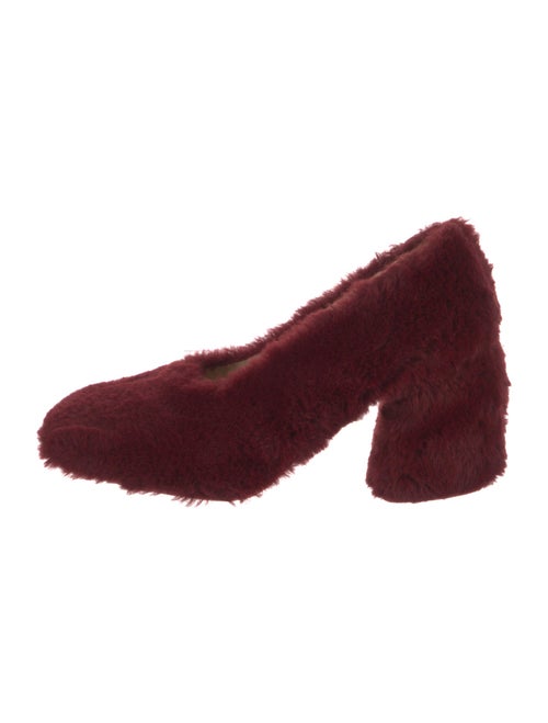 Tibi Shearling Pumps