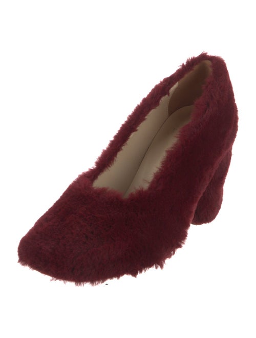 Tibi Shearling Pumps