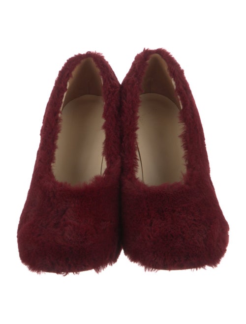 Tibi Shearling Pumps