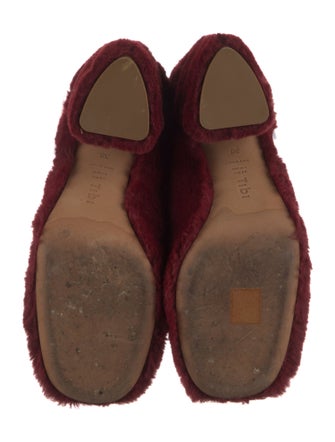 Tibi Shearling Pumps
