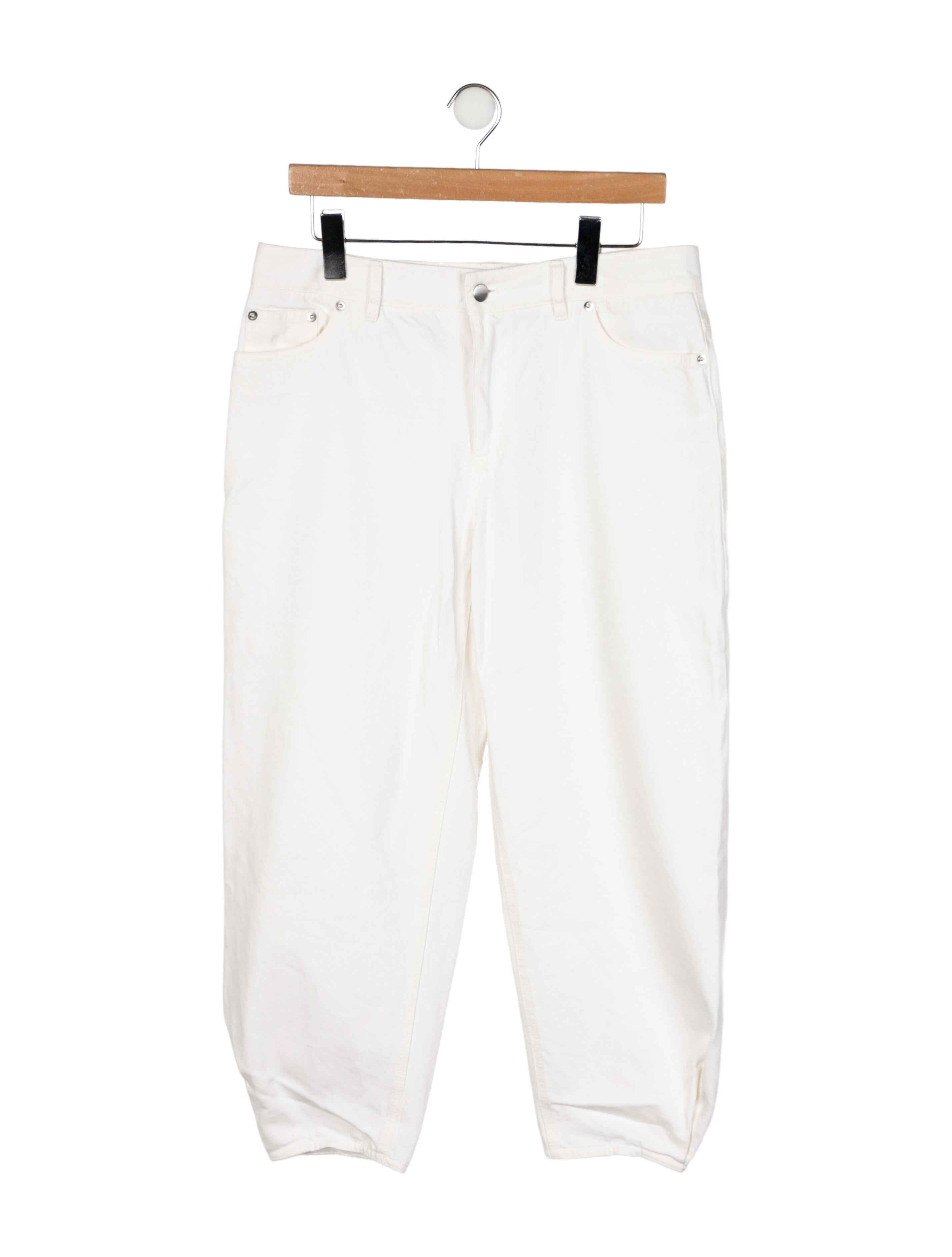 Tibi Mid-Rise Skinny Leg Jeans