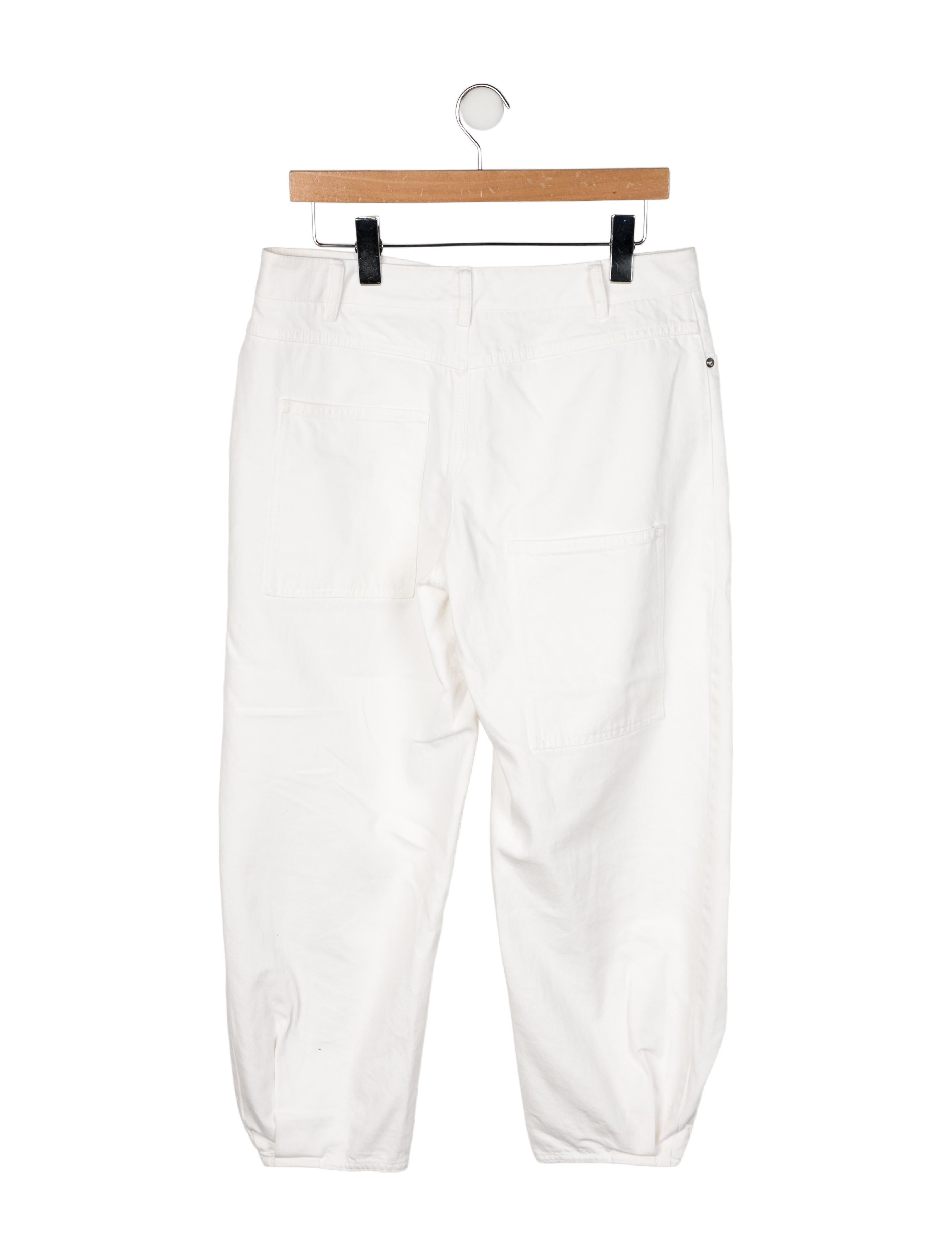 Tibi Mid-Rise Skinny Leg Jeans