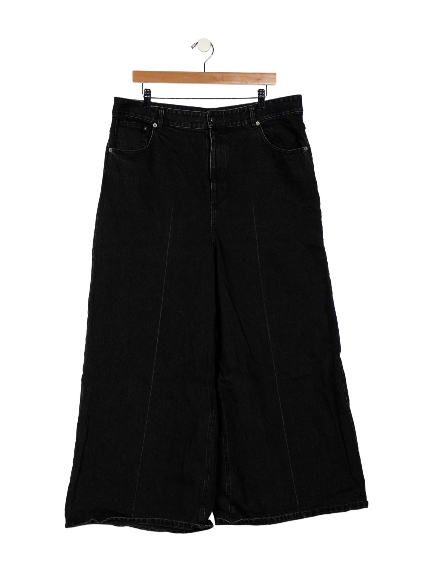 Tibi High-Rise Wide Leg Jeans